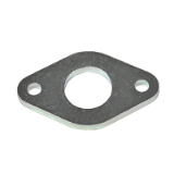 Flange (MF8) - Stainless steel